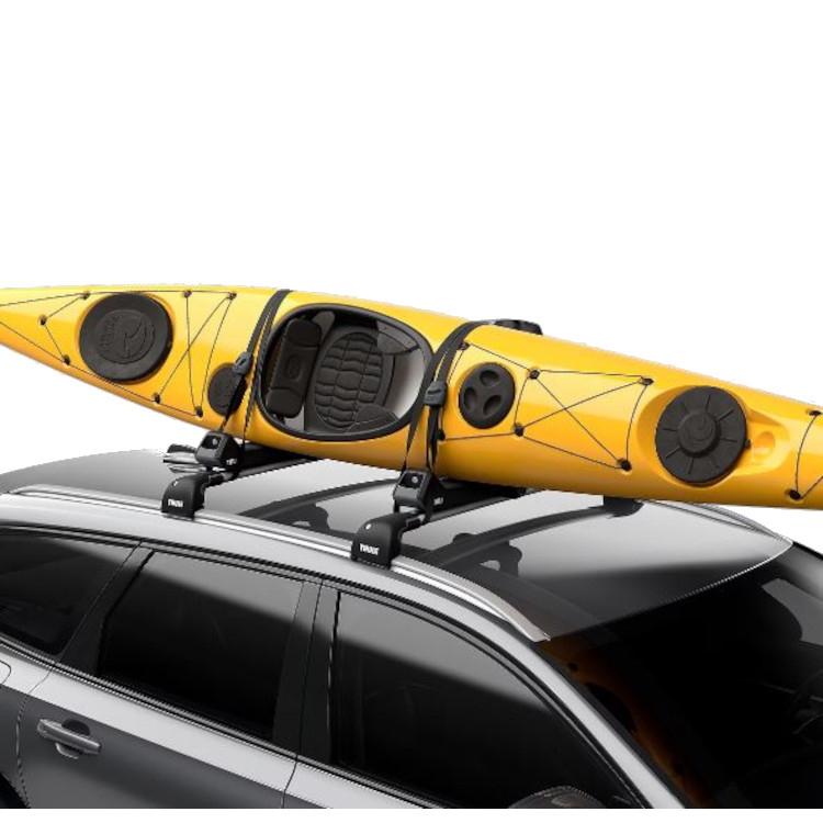 Thule Hullaport Aero Adjustable Rooftop Kayak Carrier - Image 3